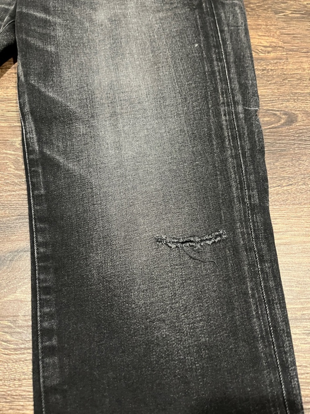 Moussy Black Raw-Hem Straight Jeans - Picture 3 of 10